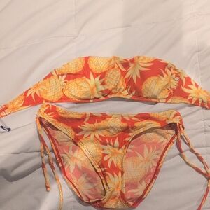 Jag Jeans Orange Pineapple Bikini